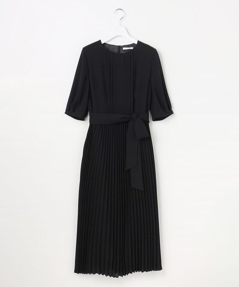 自由区 S シフォンプリーツ ワンピース 