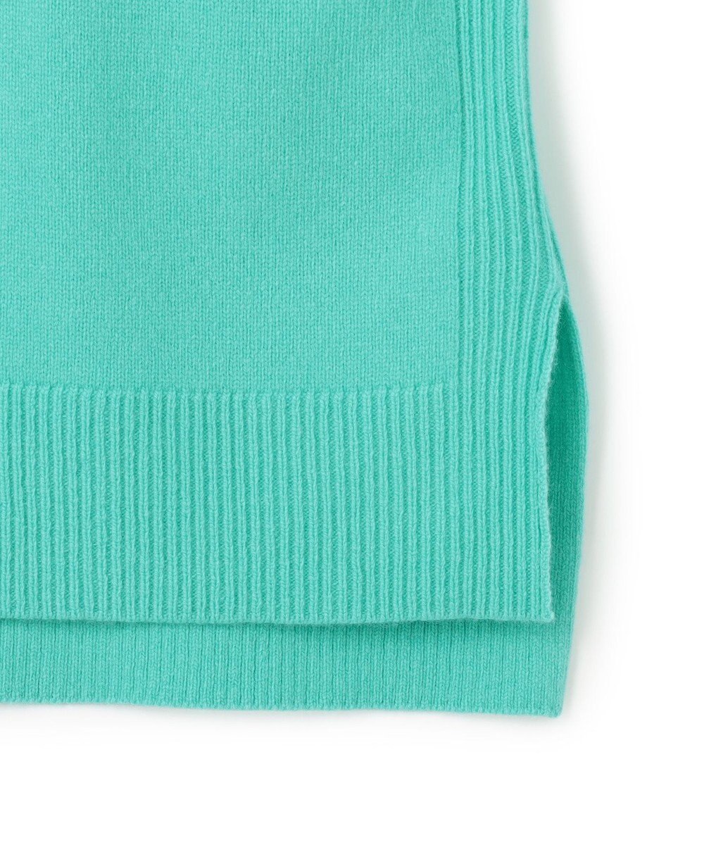 UNFILO 【野呂佳代さん着用】カシミヤブレンド Vネックニット 