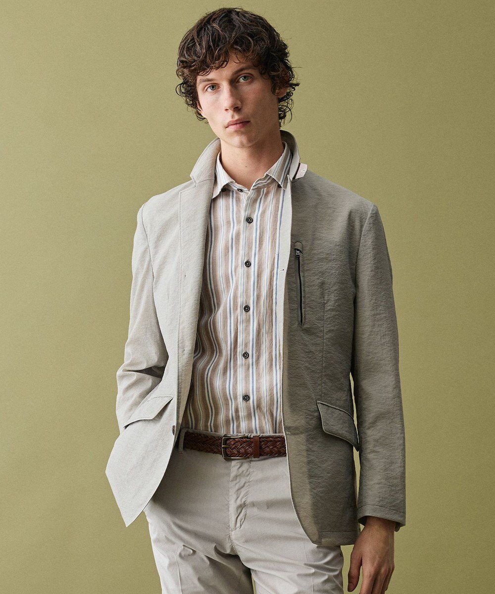 JOSEPH ABBOUD 【ストレッチ/7ポケット】ハイパワーピケストレッチアクティブレジャー ジャケット　26SSモデル 