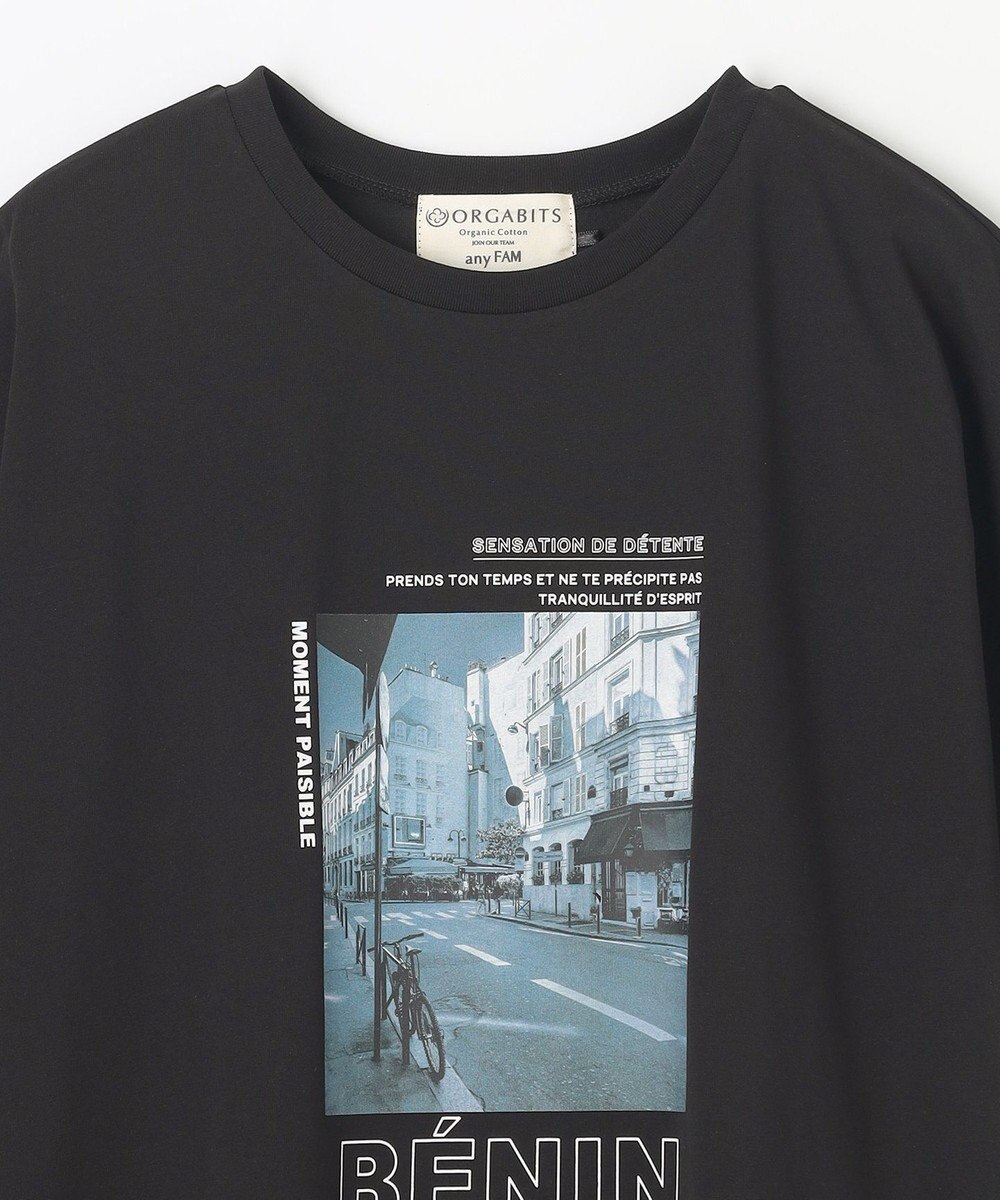 ANY L オーガビッツロゴ・フォトTシャツ 