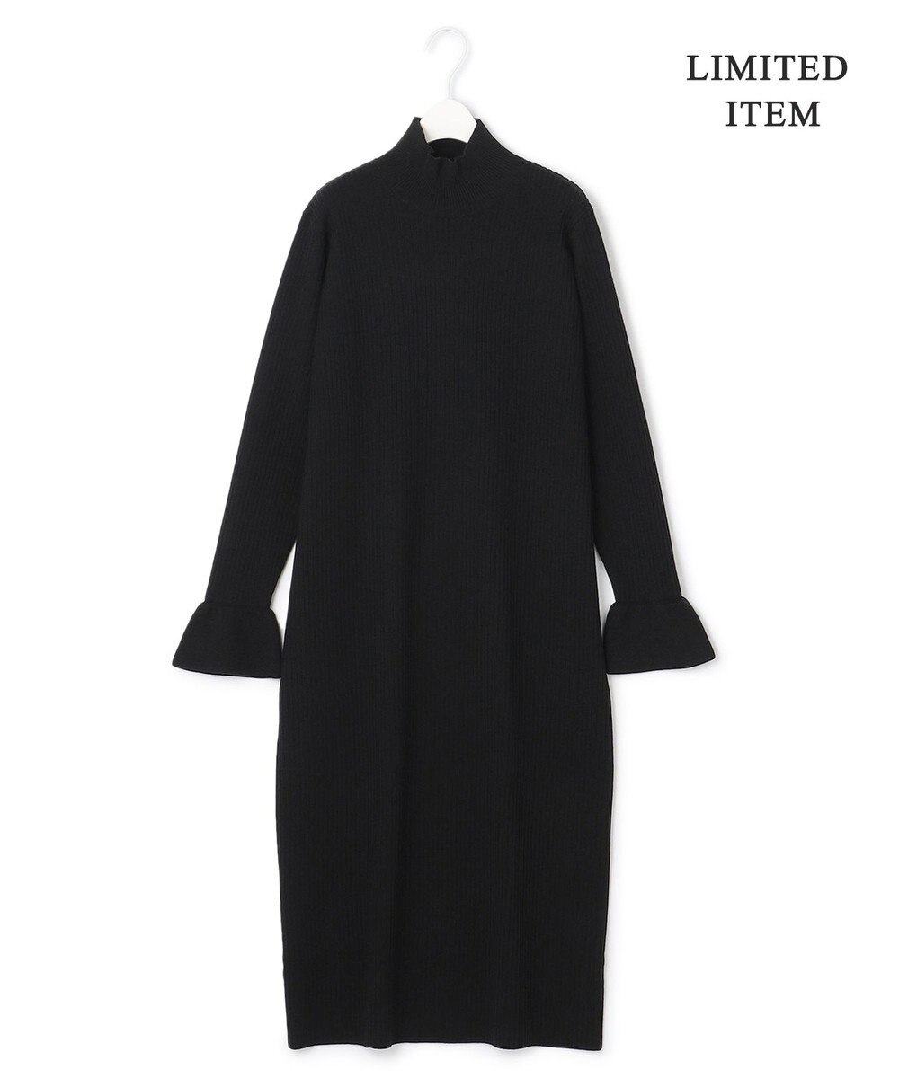 ICB 【WEB限定】ウールブレンドスムース ニットワンピース 