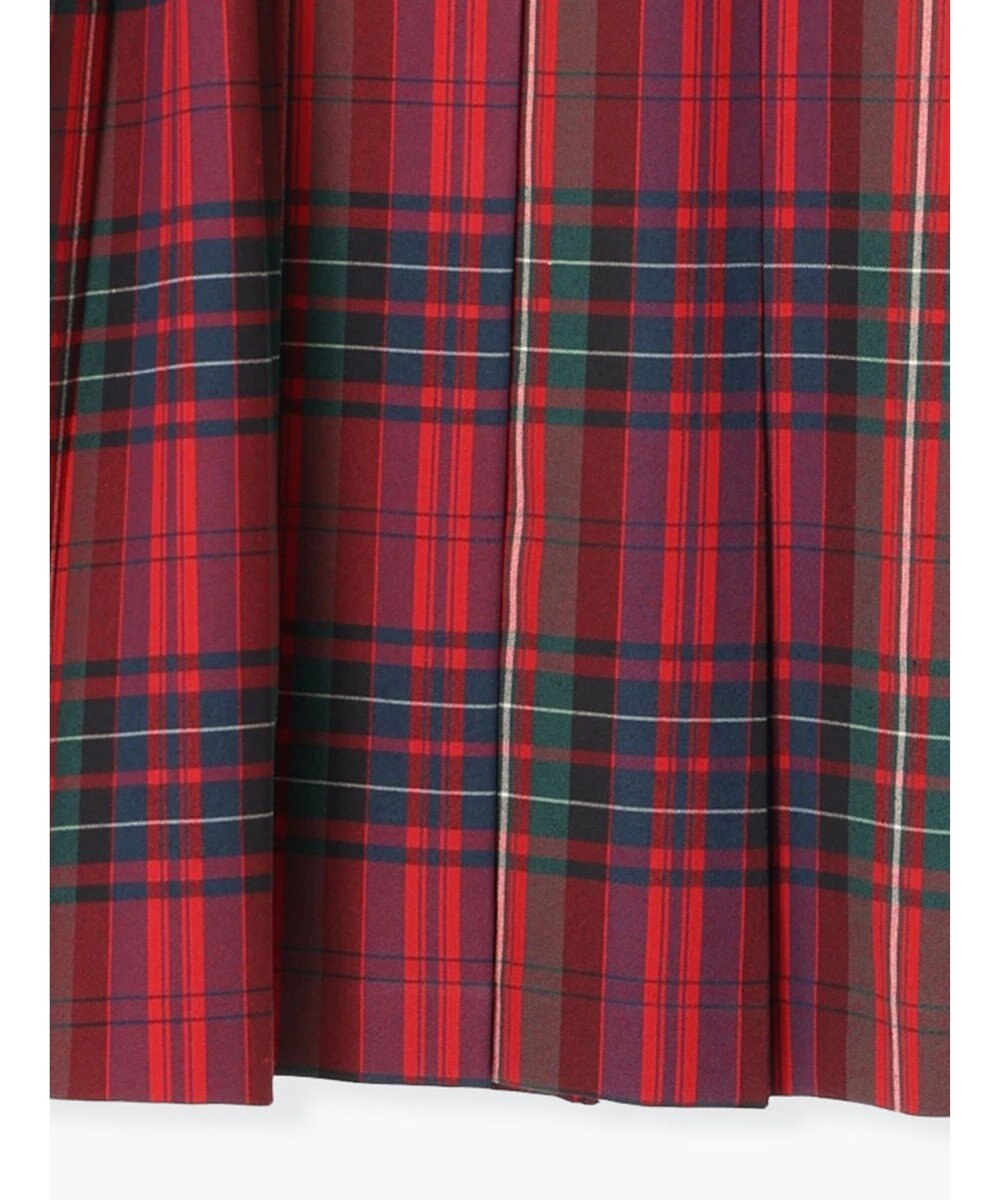 Te chichi チェックアソートロングプリーツスカート 