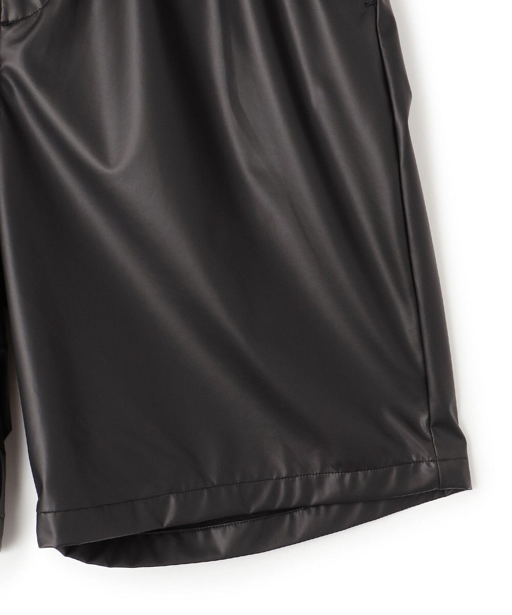 UNFILO MENS レザーライク ショートパンツ [24年春夏商品] 