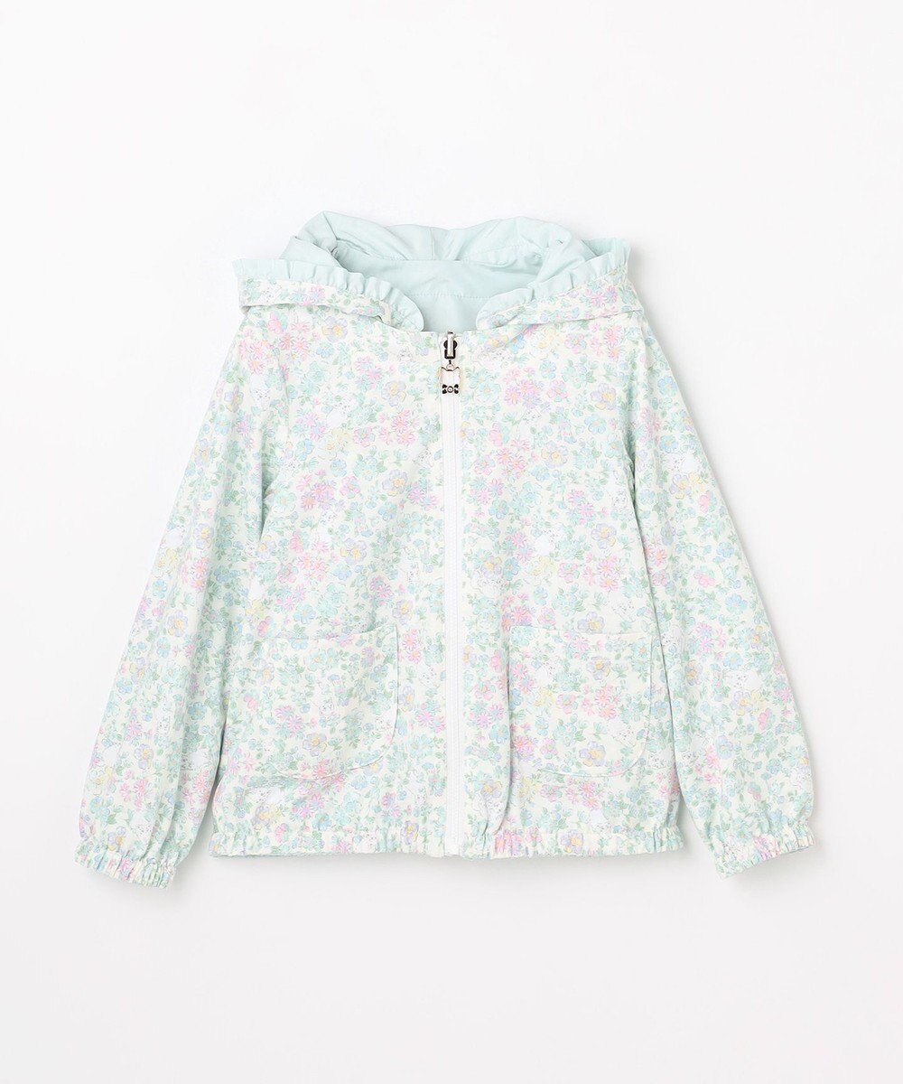 ANY KIDS 【フード取り外し/洗濯機可能】撥水加工リバーシブルゾン 