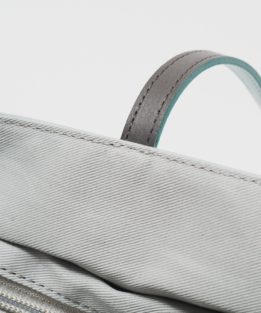 russet バイカラーレザーハンドルトートバッグ(SF-279) 