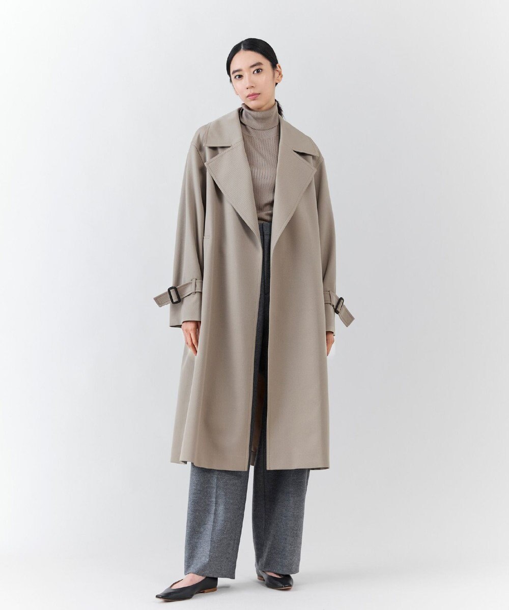 23区 【エステータ】シルクリブ タートルニット 