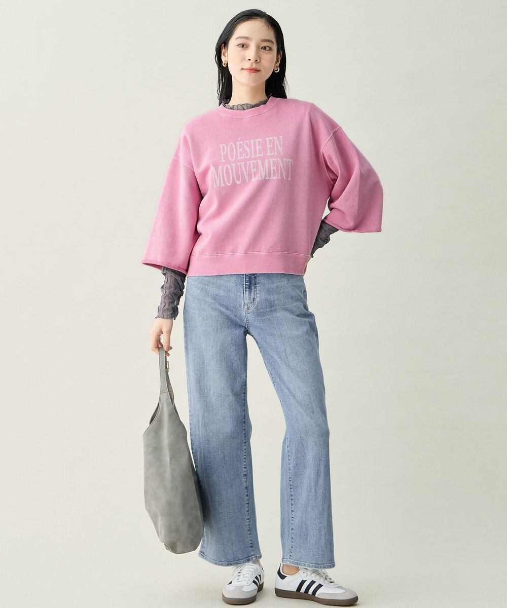 ANY ピグメントロゴスウェット 