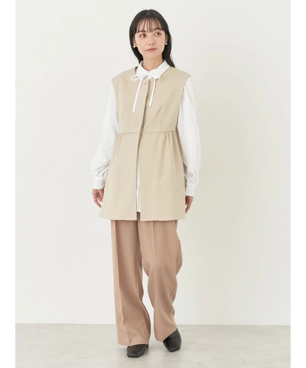 earth music&ecology ペプラムジレ 