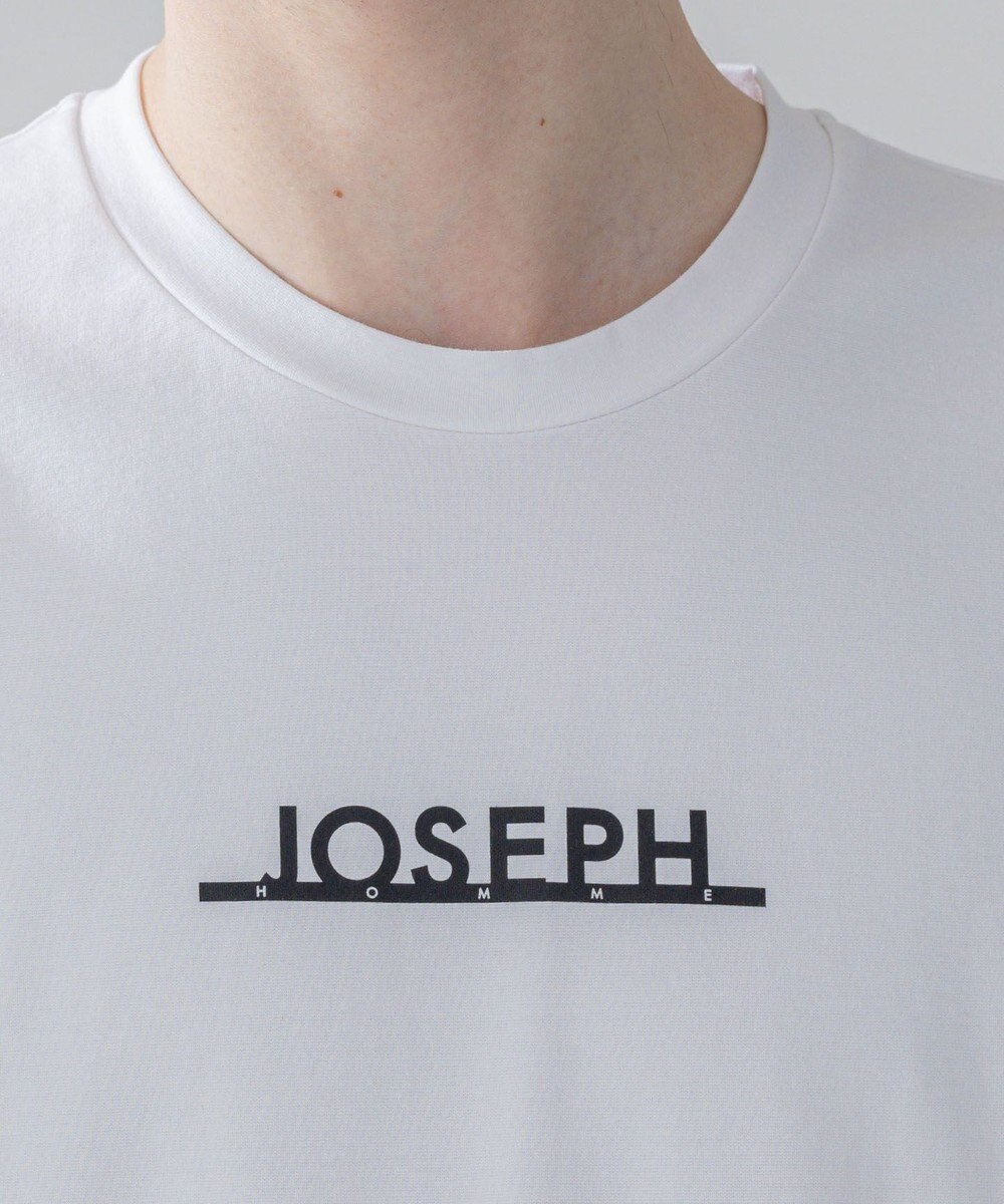 JOSEPH HOMME 【WEB・一部店舗限定】 ライトダブルジャージーロゴプリント　半袖Tシャツ 