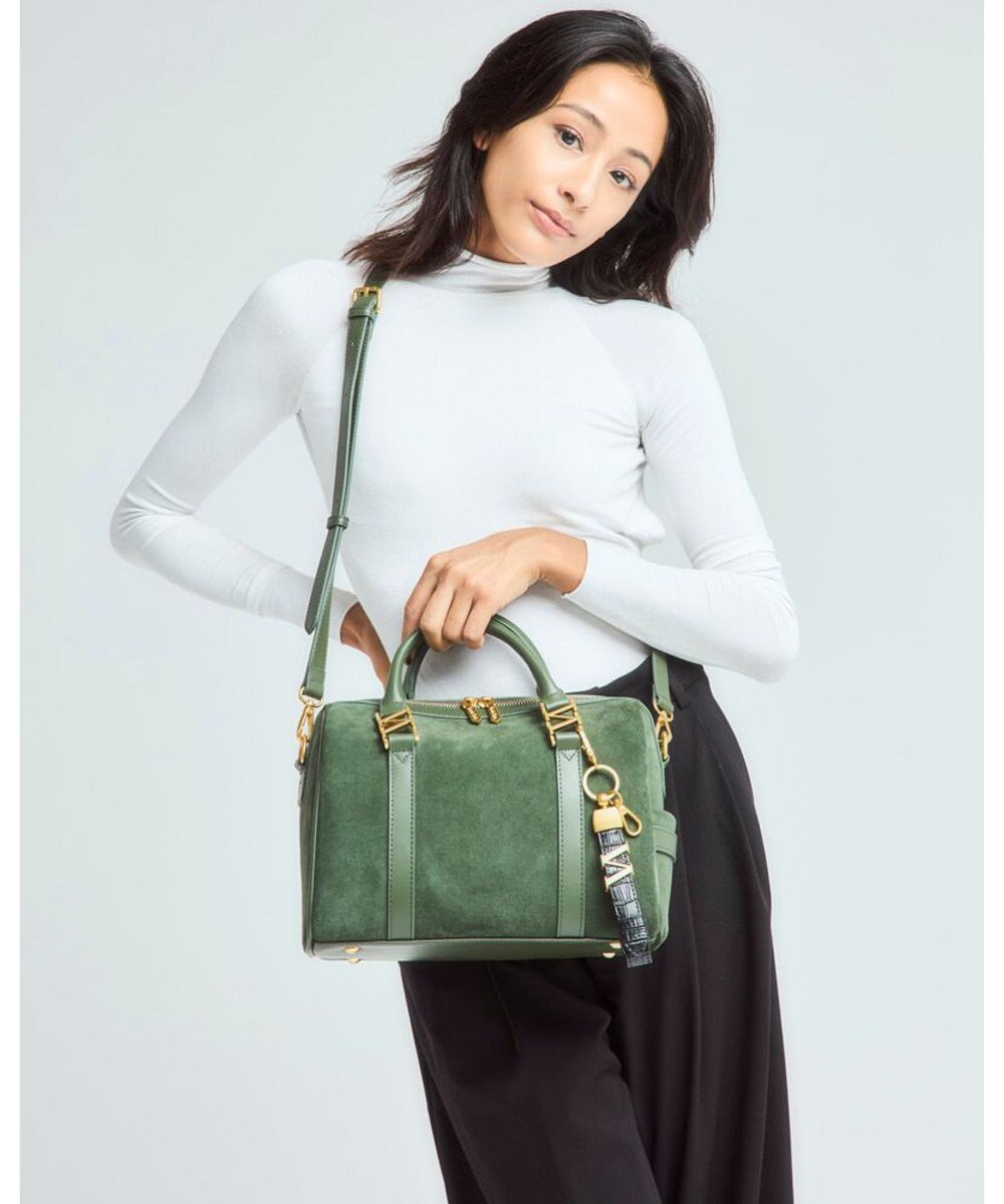 style code 【VerdeVari/ヴェルデヴァリ】スエードボストンバッグ 