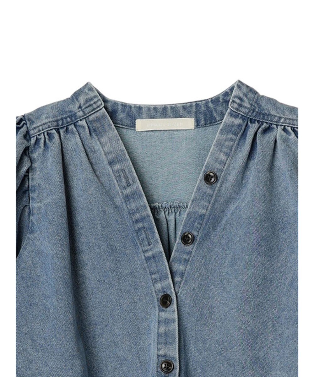 Green Parks ・ｆｕｒｒｙ　ｒａｔｅ　デニムシャツジャケット 