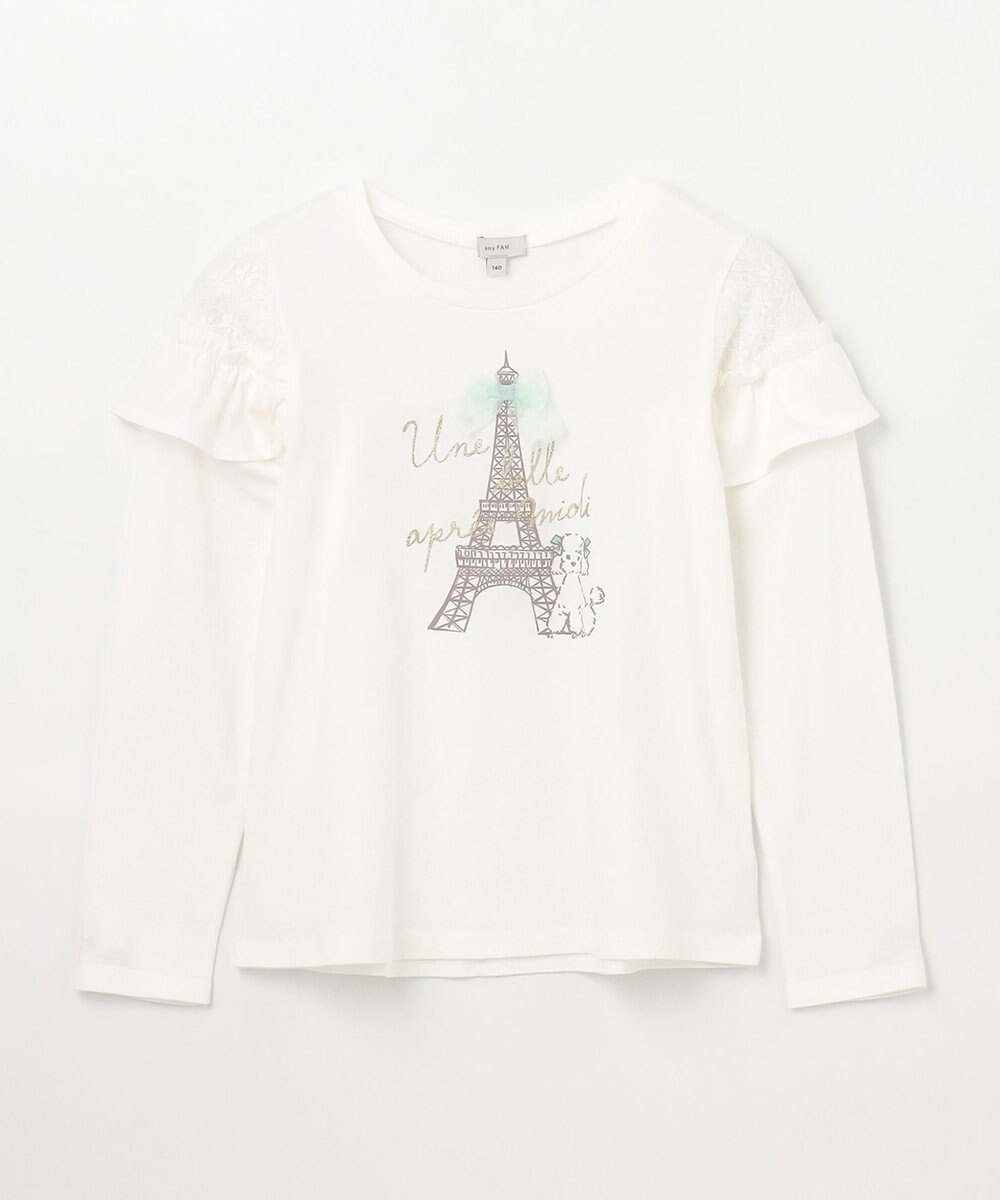 ANY KIDS フレンチモチーフ 長袖 Tシャツ 