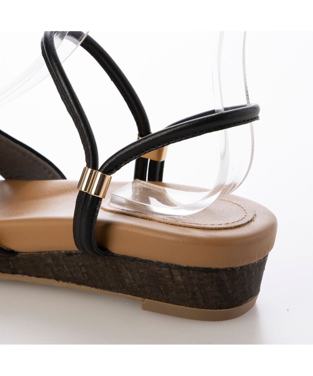 ing <ing>クロスベルトストラップサンダル 