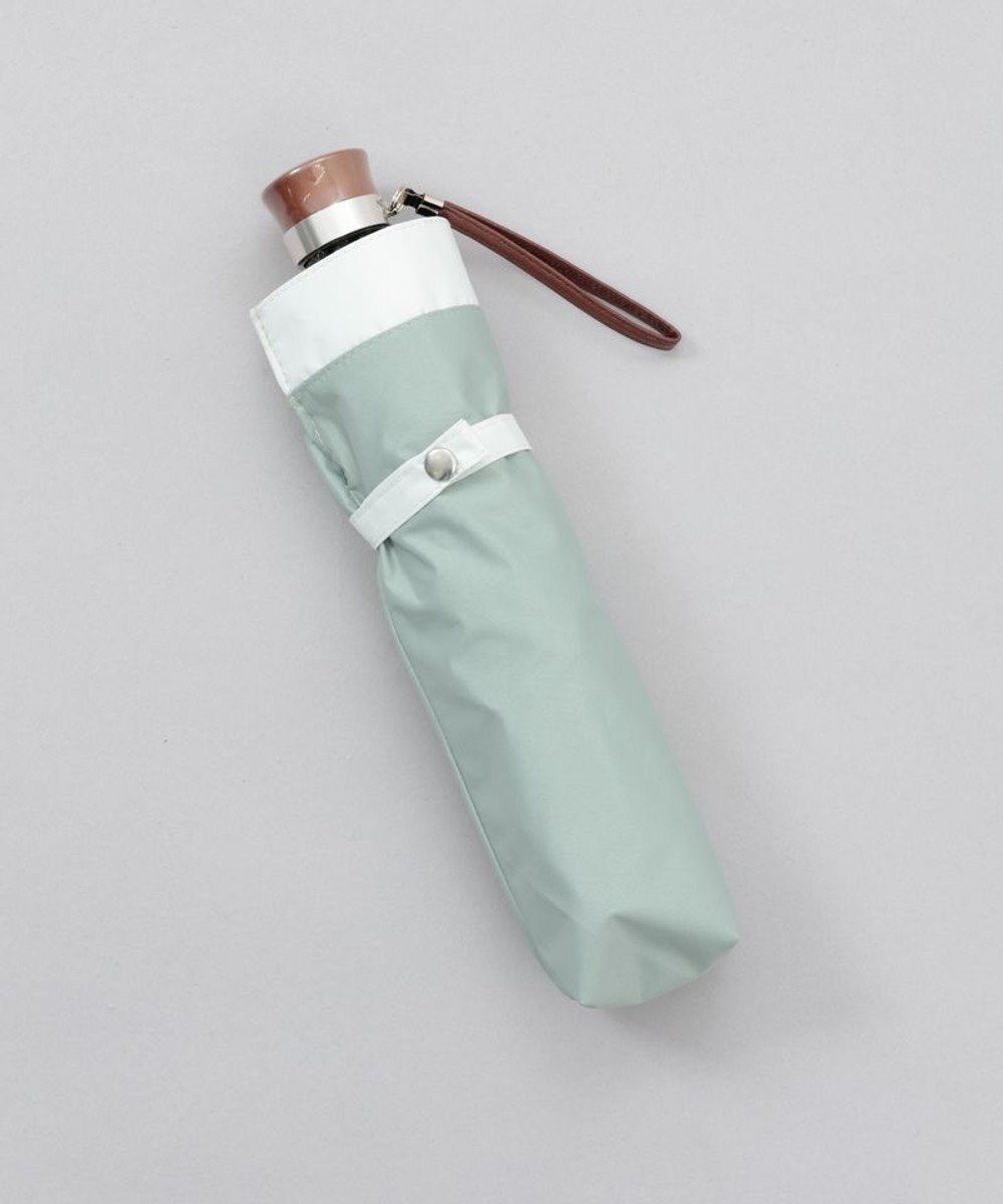 AURORA テレビで紹介！【WEB限定】 バイカラー晴雨兼用傘（折りたたみ・クイックオープン） 