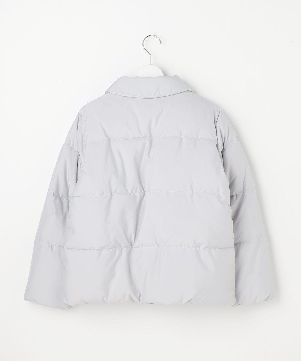 Feroux ファーカラー付き・ダウン見え中綿 ジャケット 