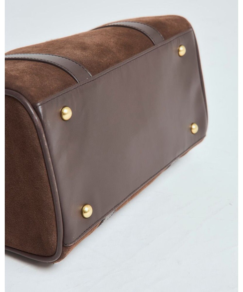 style code 【VerdeVari/ヴェルデヴァリ】スエードボストンバッグ 