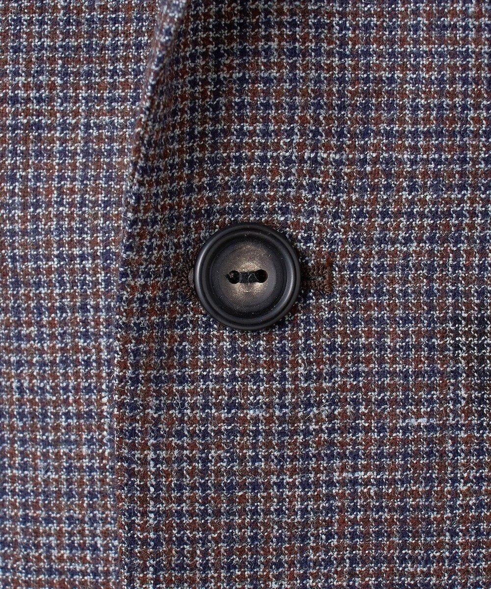 GOTAIRIKU 【CANONICO/カノニコ】 ヴィンテージ サキソニー3ピーススーツ （ブラウンミックス） 