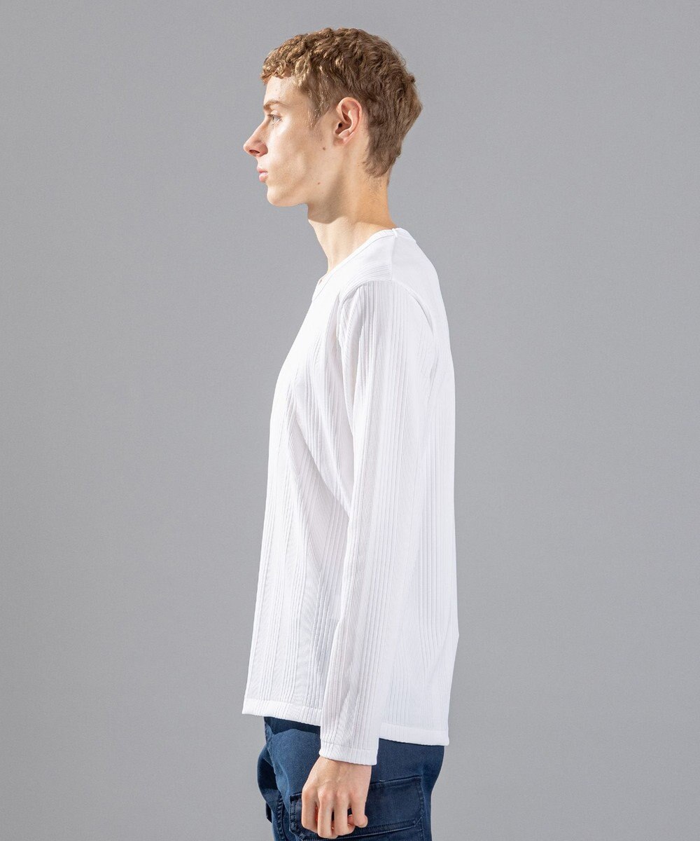 JOSEPH HOMME 【LEON 掲載】テックリブジャージー　Vネックカットソー 