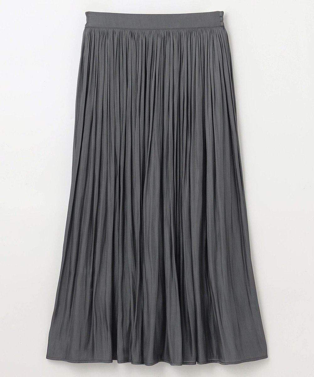 ANY 【ウエストゴム】シャイニーギャザースカート 