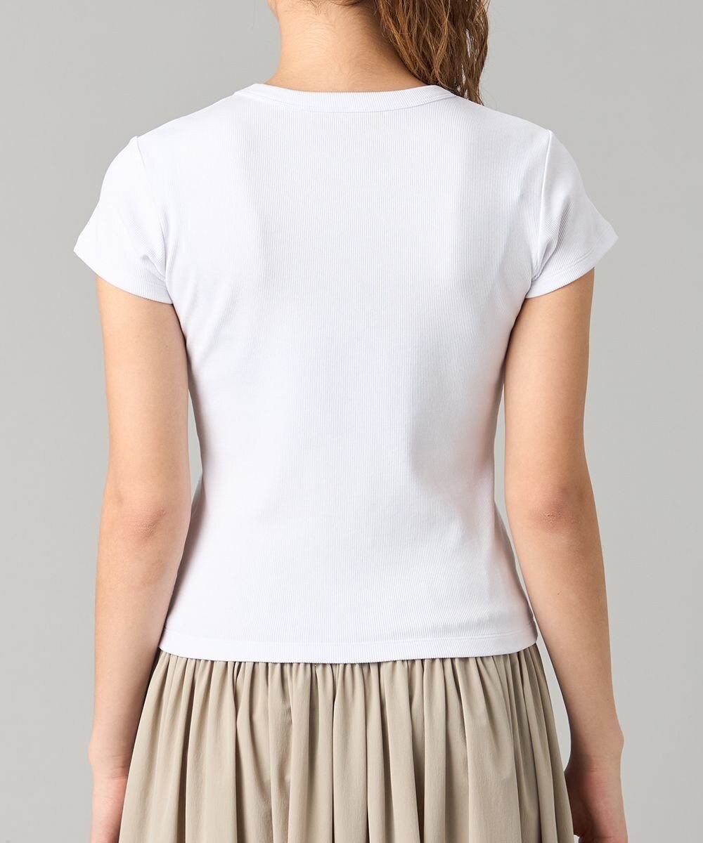 Chacott ソフトリブTシャツ 