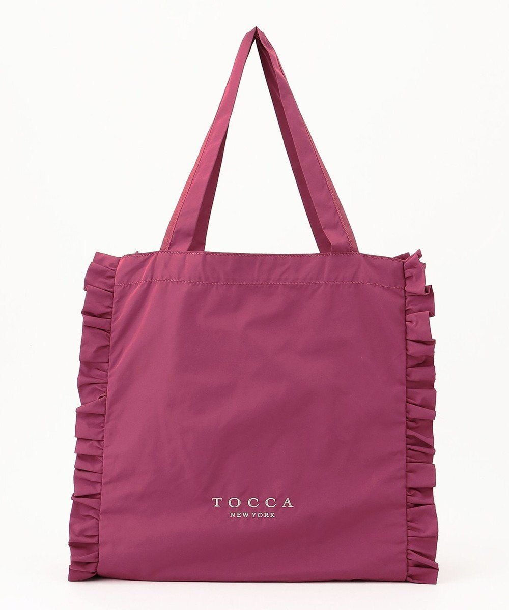 TOCCA 【大人百花掲載】【A4サイズ対応・折りたたみ可】TRIM WAVES SUBBAG サブバッグ 