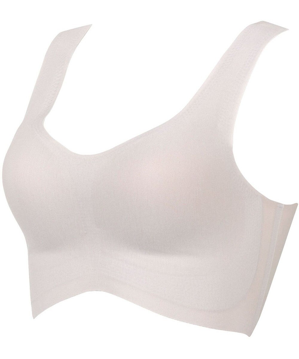 Wing ノンワイヤーブラ 【綿の贅沢】 綿混素材 ラクなのにきれい ハーフトップ KB1031 ウイング／ワコール 