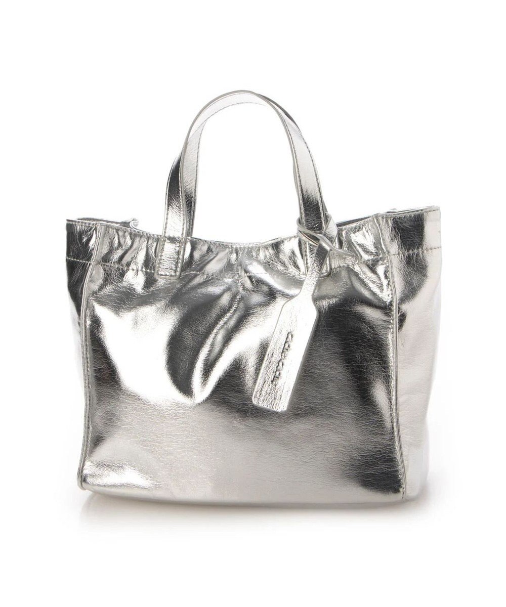 UNBILLION カシュカシュ cachecache / ソフトメタリックショッパートートS 