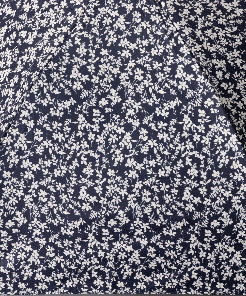 AURORA Blao（ブラオ）小花柄プリントプチ折り晴雨兼用傘（トップフラット折傘）日傘 