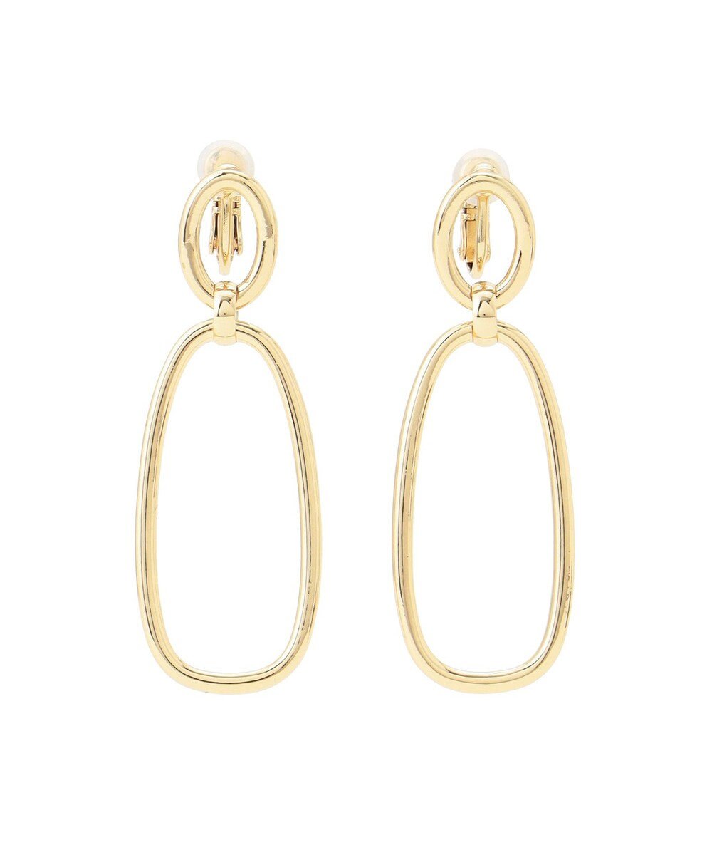 23区 オーバルトップ イヤリング 