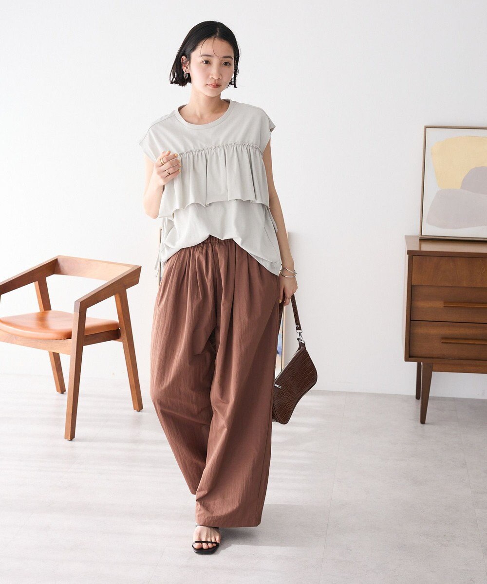 CRAFT STANDARD BOUTIQUE コクーンカラーパンツ 