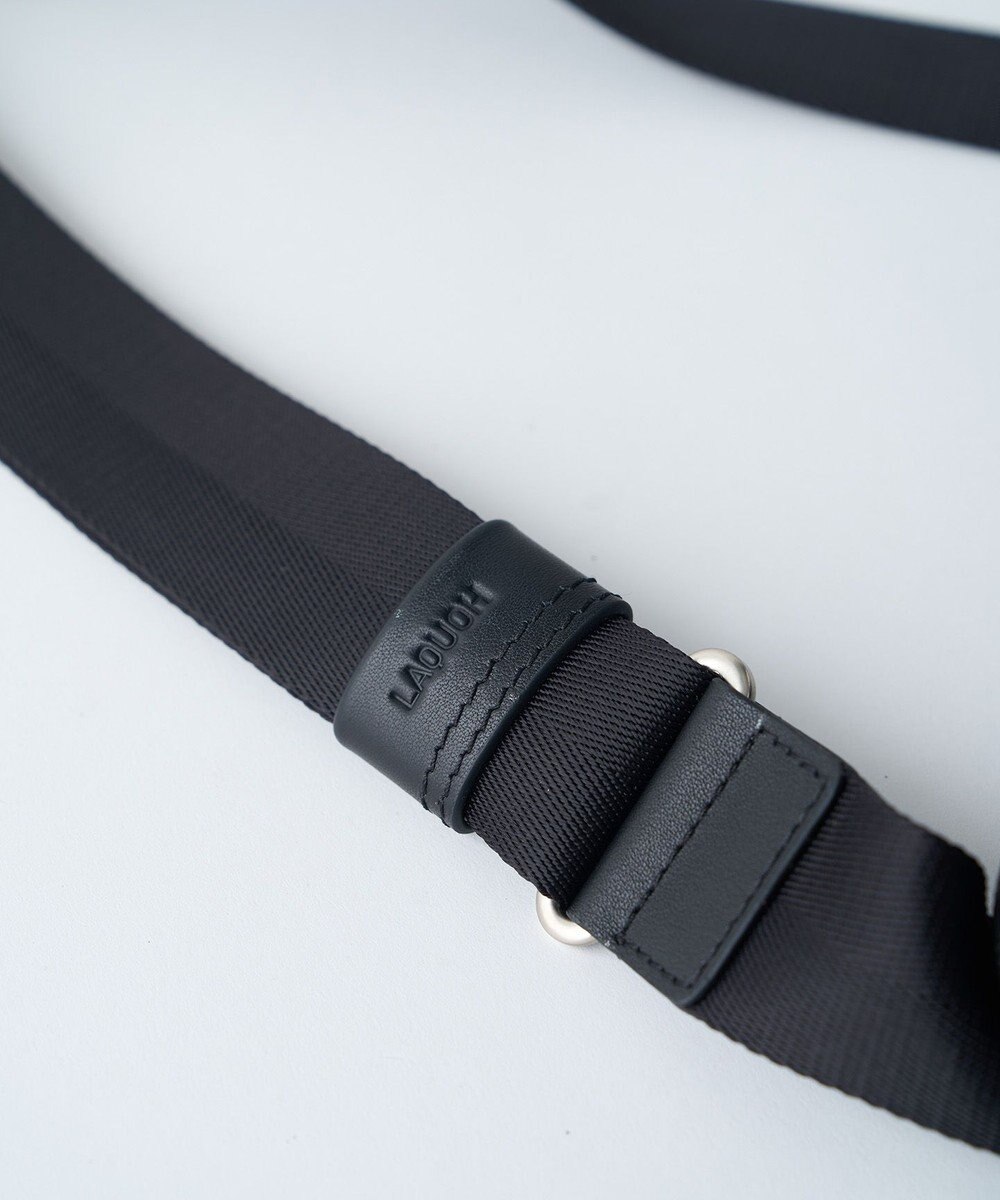 MIYABIYA LAQUOH【撥水加工】篭目柄エンボスボンディング2WAYショルダー 