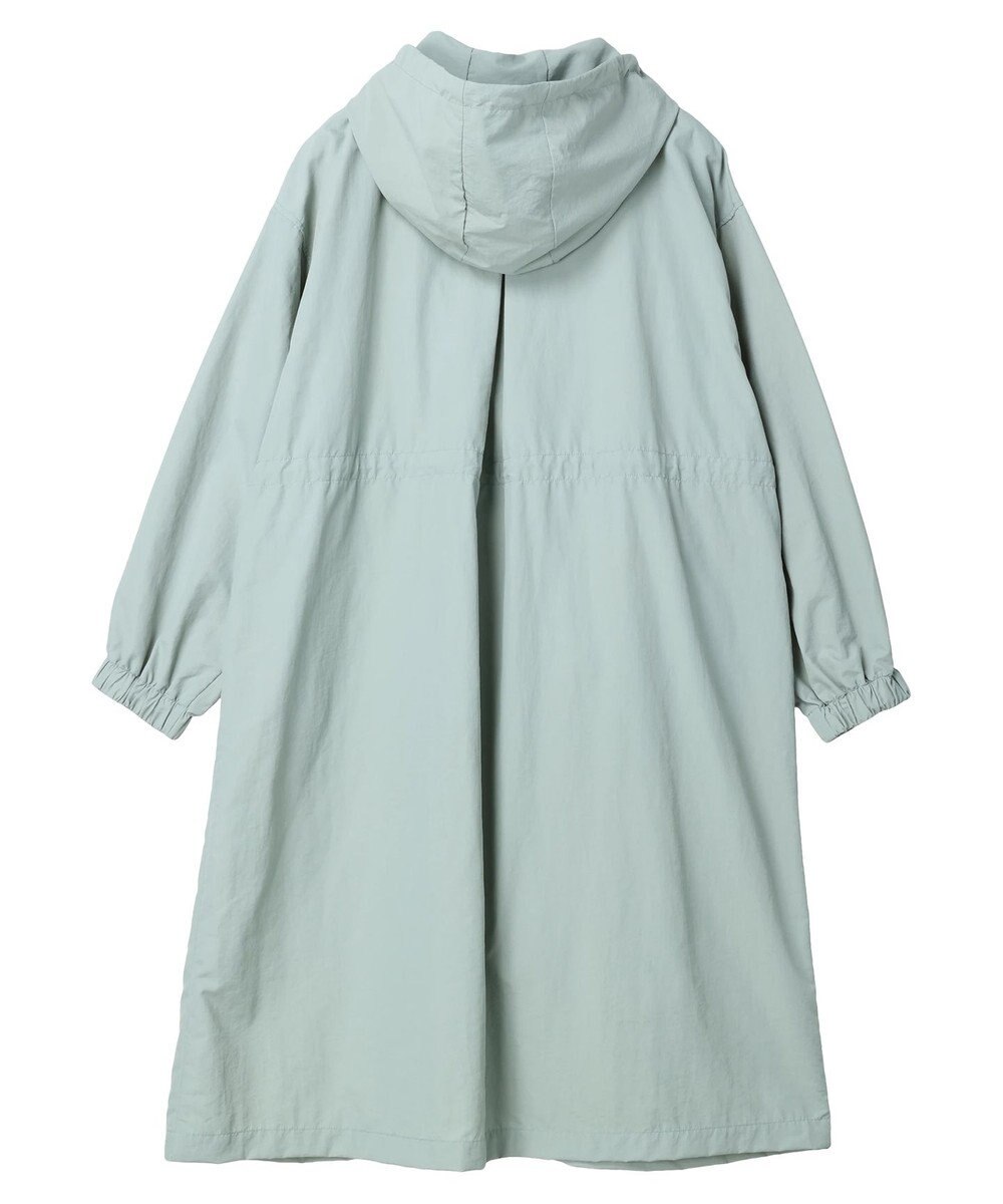 Green Parks フーデットロングコート 