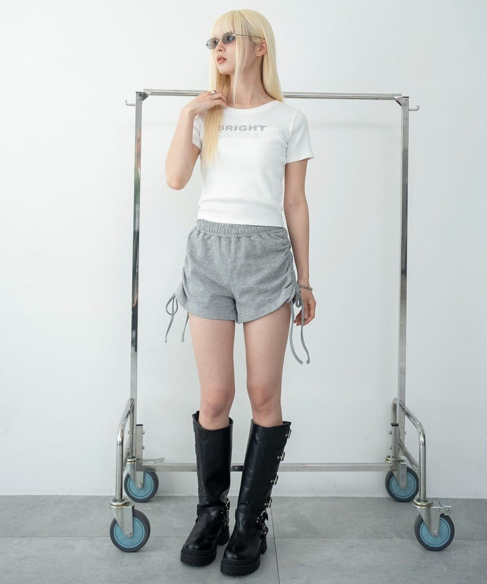 WEGO グラフィックリブT 