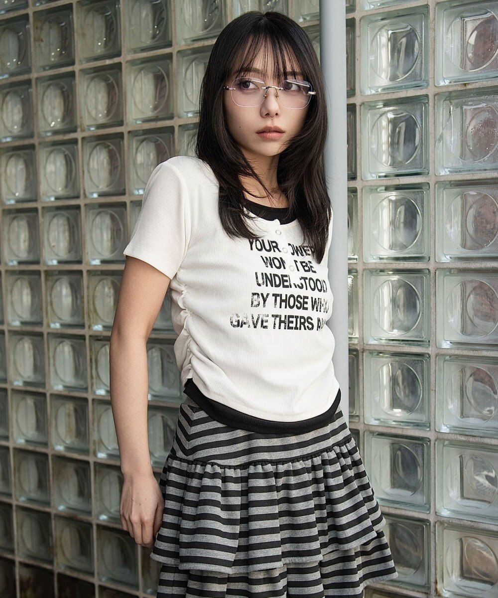 WEGO レイヤードグラフィックT 