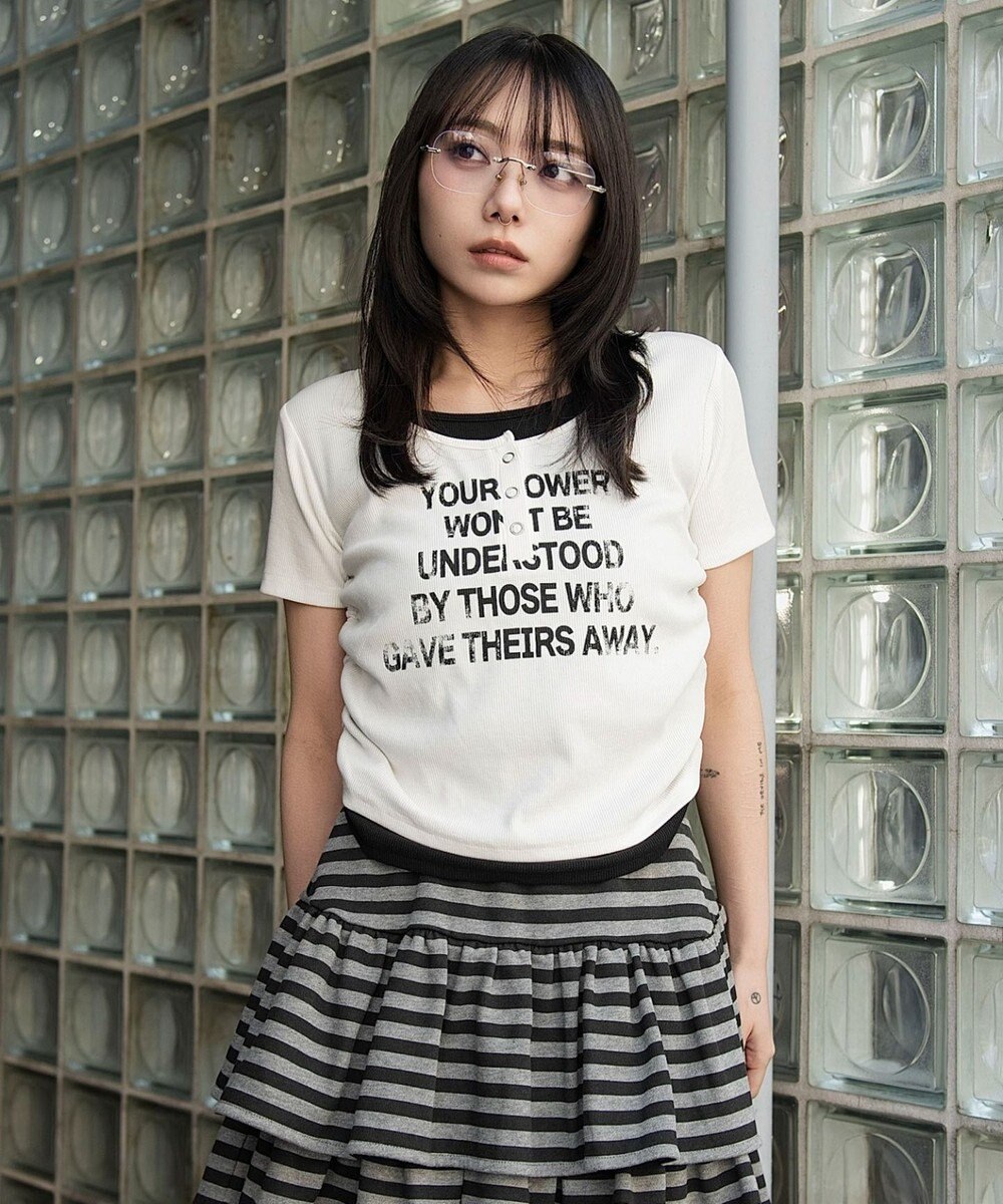 WEGO レイヤードグラフィックT 