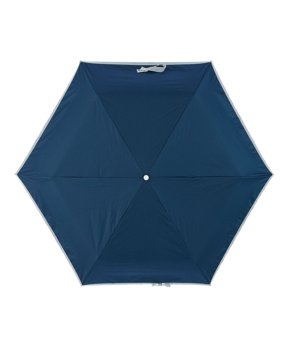MOONBAT estaa 晴雨兼用 折りたたみ傘 ボーダーテープリボン 日傘 遮光 遮熱 UV 