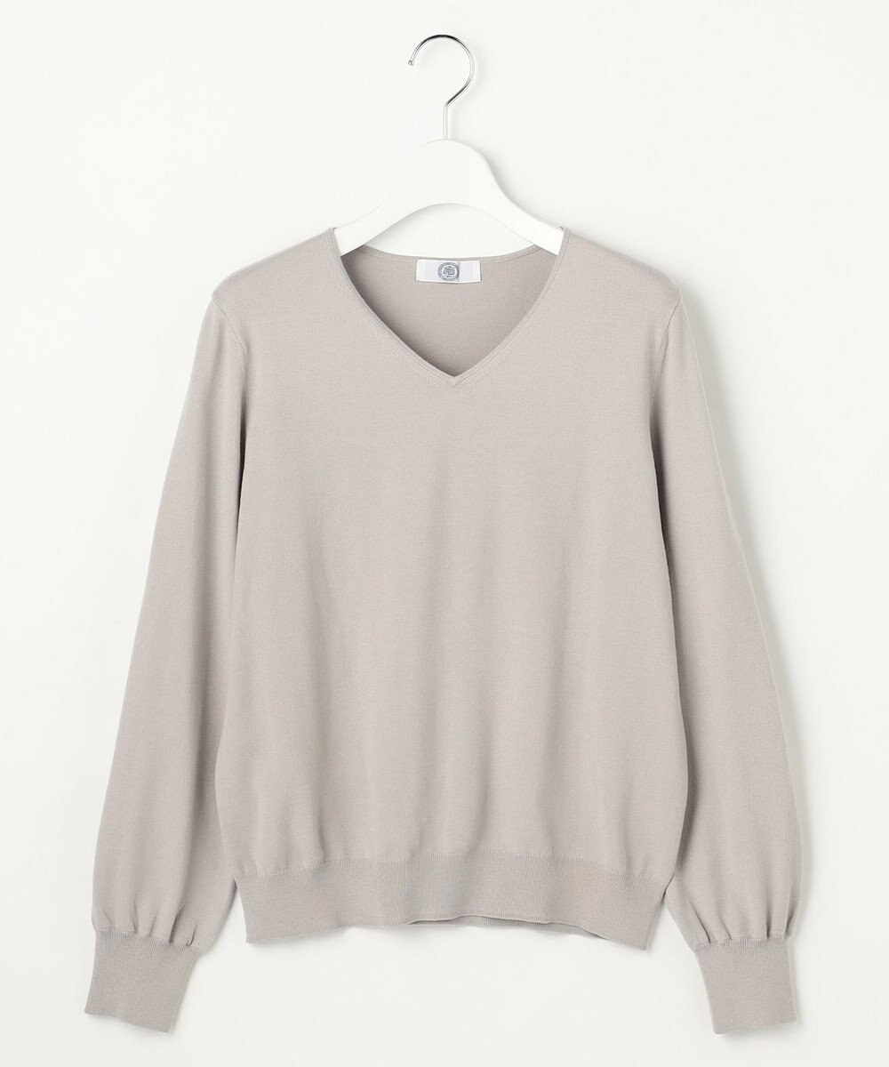 J.PRESS LADIES 【人気のため新色追加】PRINCE Vネック ニット 