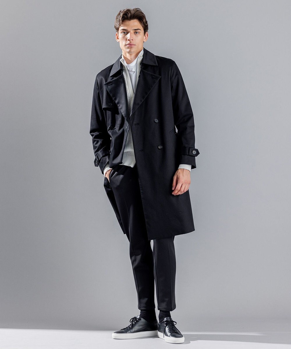 JOSEPH HOMME 【イージーケア】 ヴィスコースリンクス　ジップアップカーディガン 