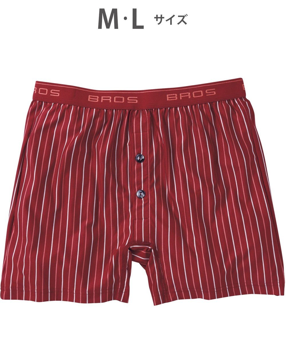 WACOAL MEN トランクス しめつけすぎずダブつかない ストレッチ素材 前開き 下着 メンズ GT4111 /ブロス バイ ワコールメン 