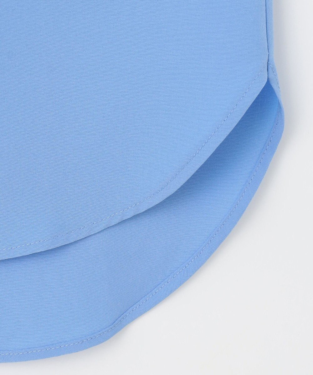 Feroux 【洗える】スタンドネックブラウス 