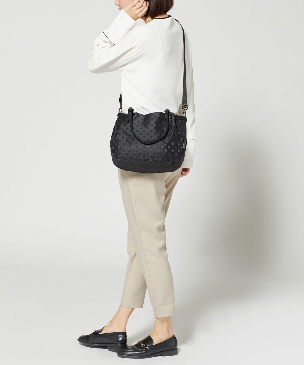 Y'SACCS 【Y’SACCS vous et】ドットジャカード マルチウェイトート Sサイズ 