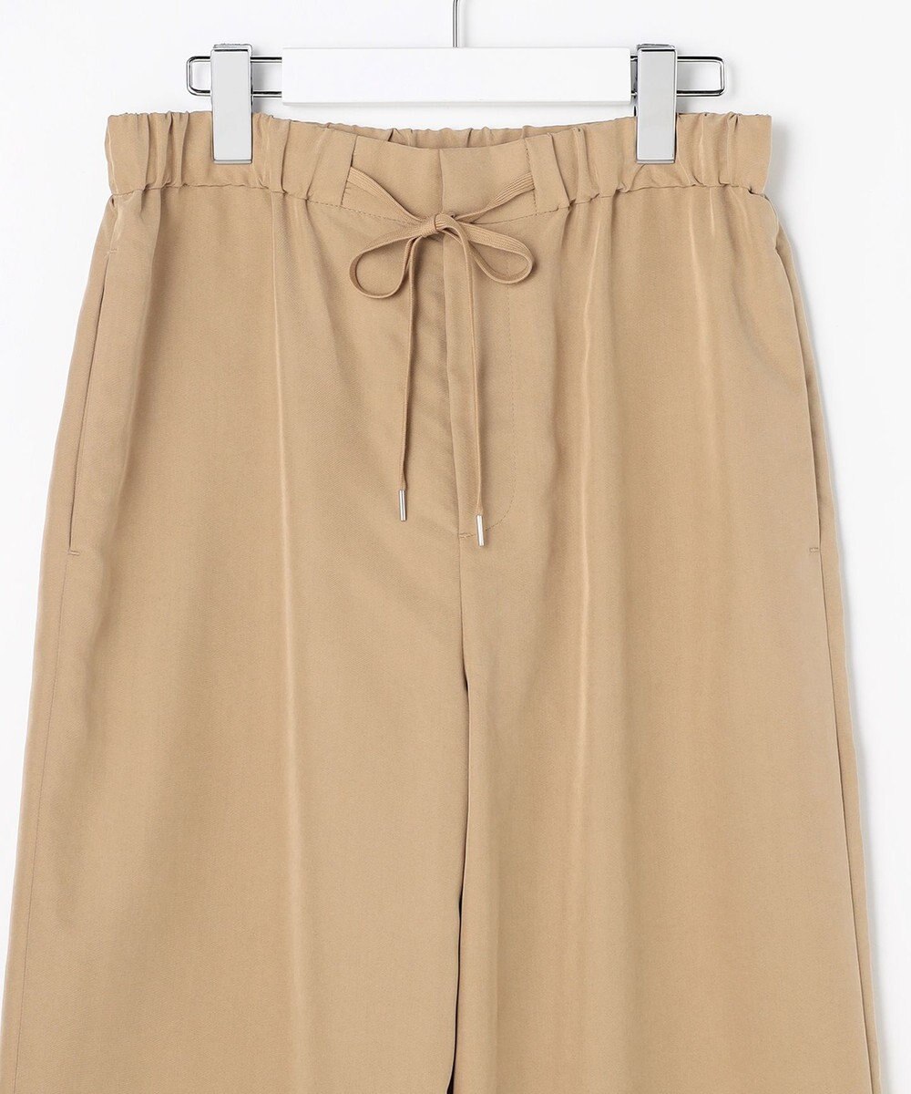 J.PRESS LADIES ピーチポプリン ワイド パンツ 