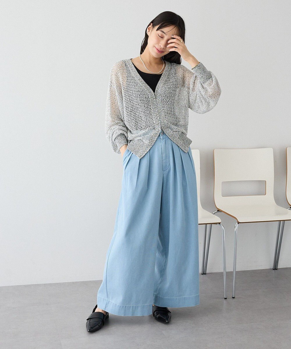 CRAFT STANDARD BOUTIQUE 3タックデニムパンツ 