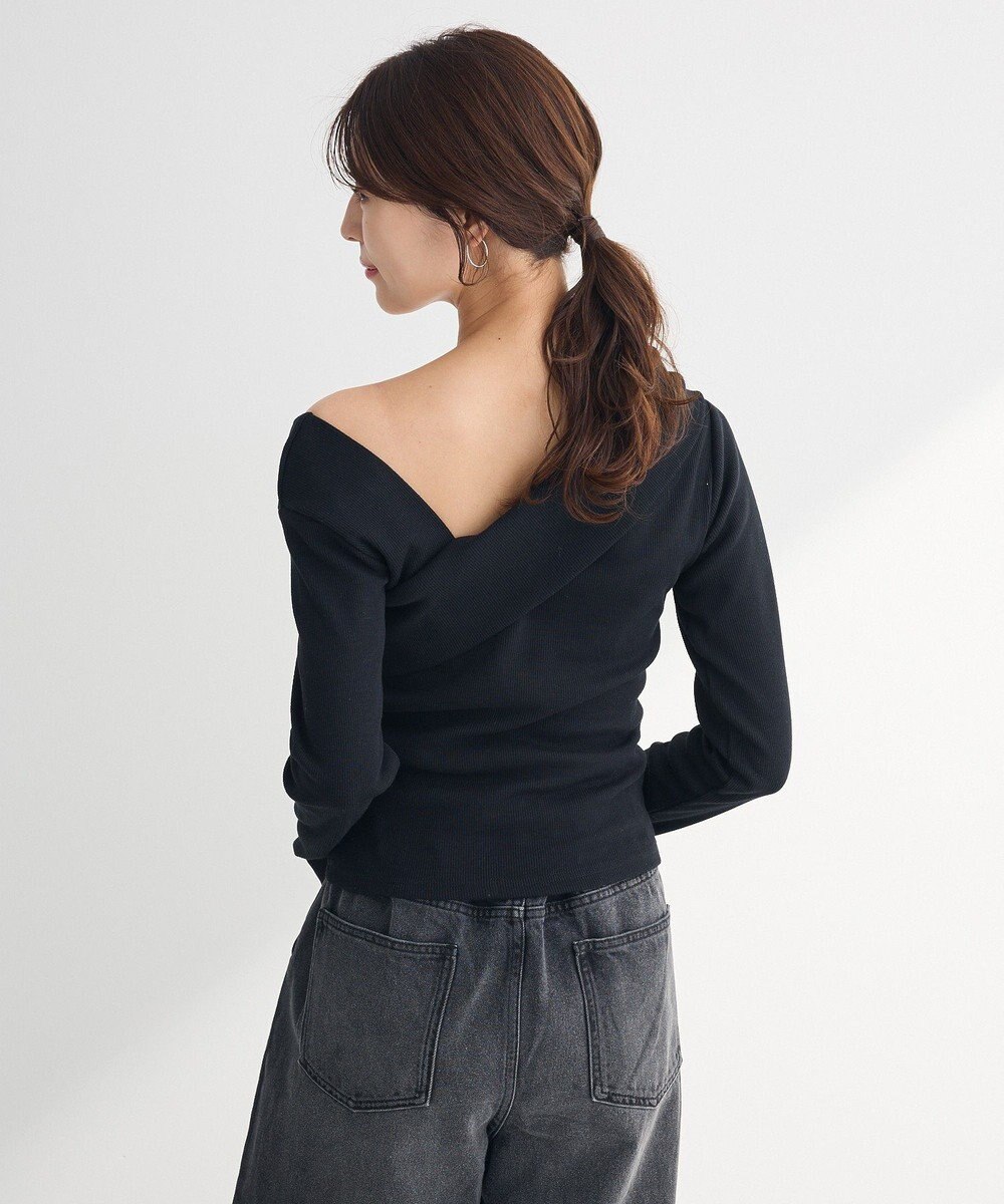 Green Parks ・ｓｗｉｎｇ　ｂｙ　クロスネックプルオーバー 