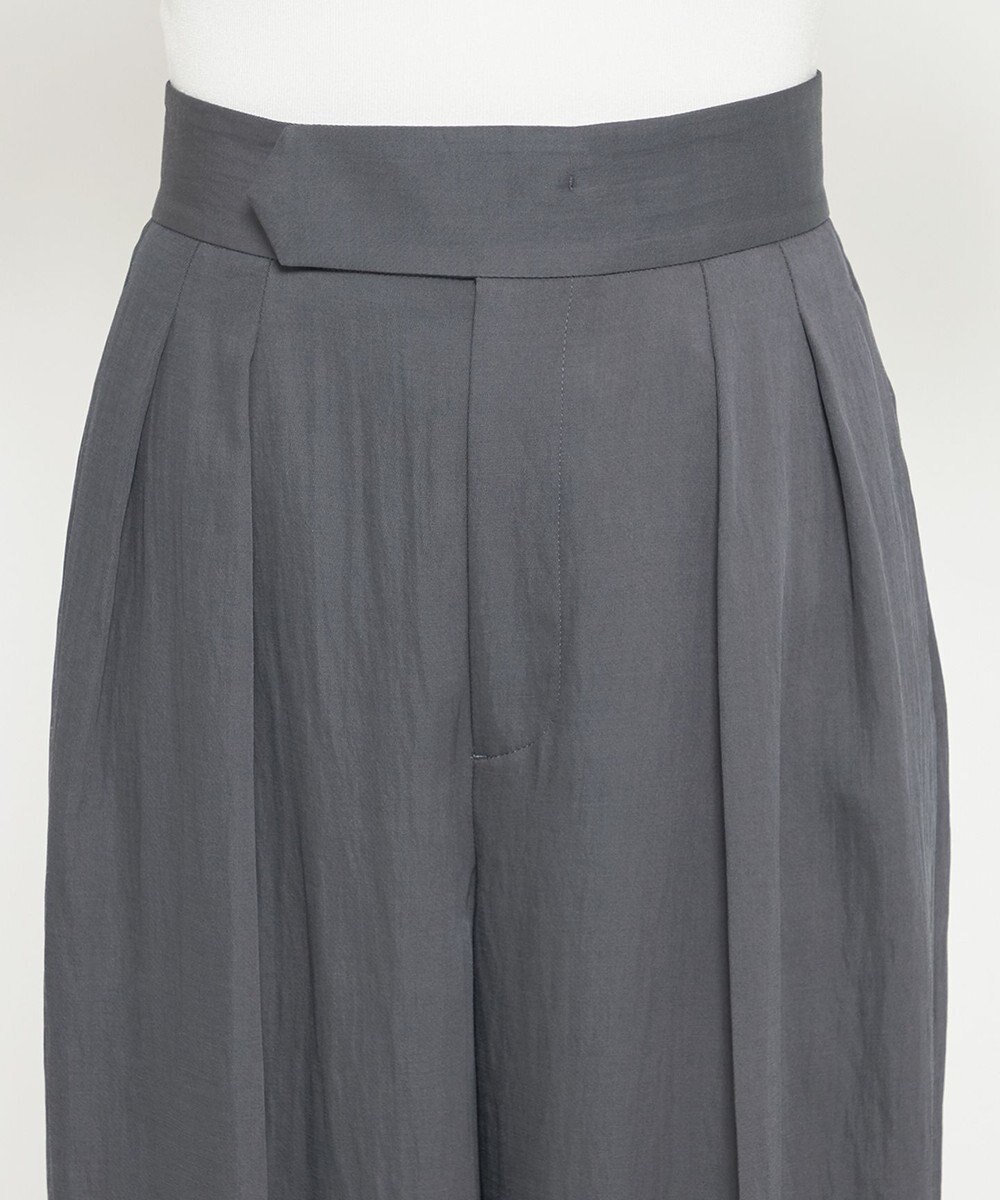 uncrave ドレープツイル ワイドパンツ 