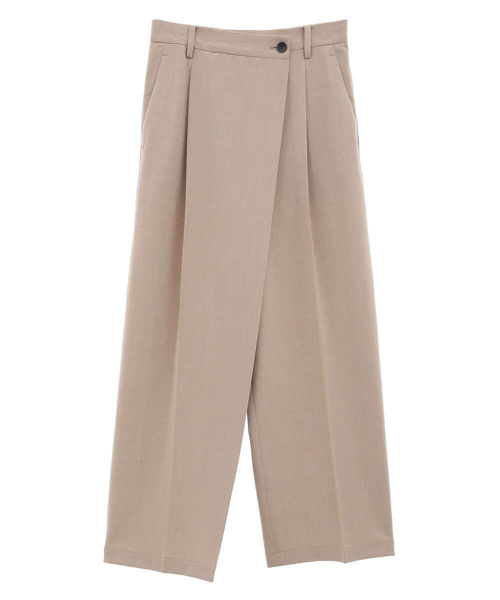 AMERICAN HOLIC イージーケアラップ風パンツ 