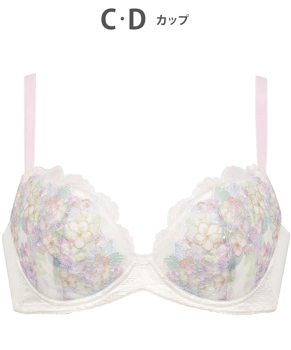 Wing ブラジャー 夏のブラストレスから解放 汗の不快感を軽減(カップ肌側・ワイヤーループ・バック) 背中すっきり 【ときはなつブラ】 KB2872 ウイング／ワコール 