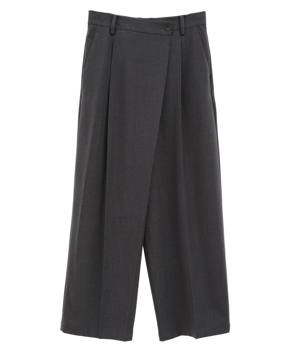 AMERICAN HOLIC イージーケアラップ風パンツ 