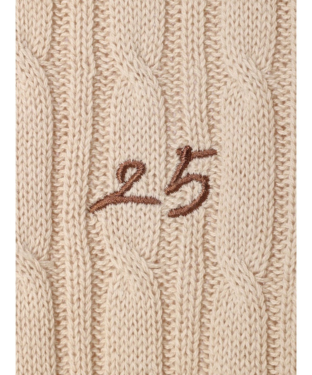 Green Parks ケーブル半袖ニット 