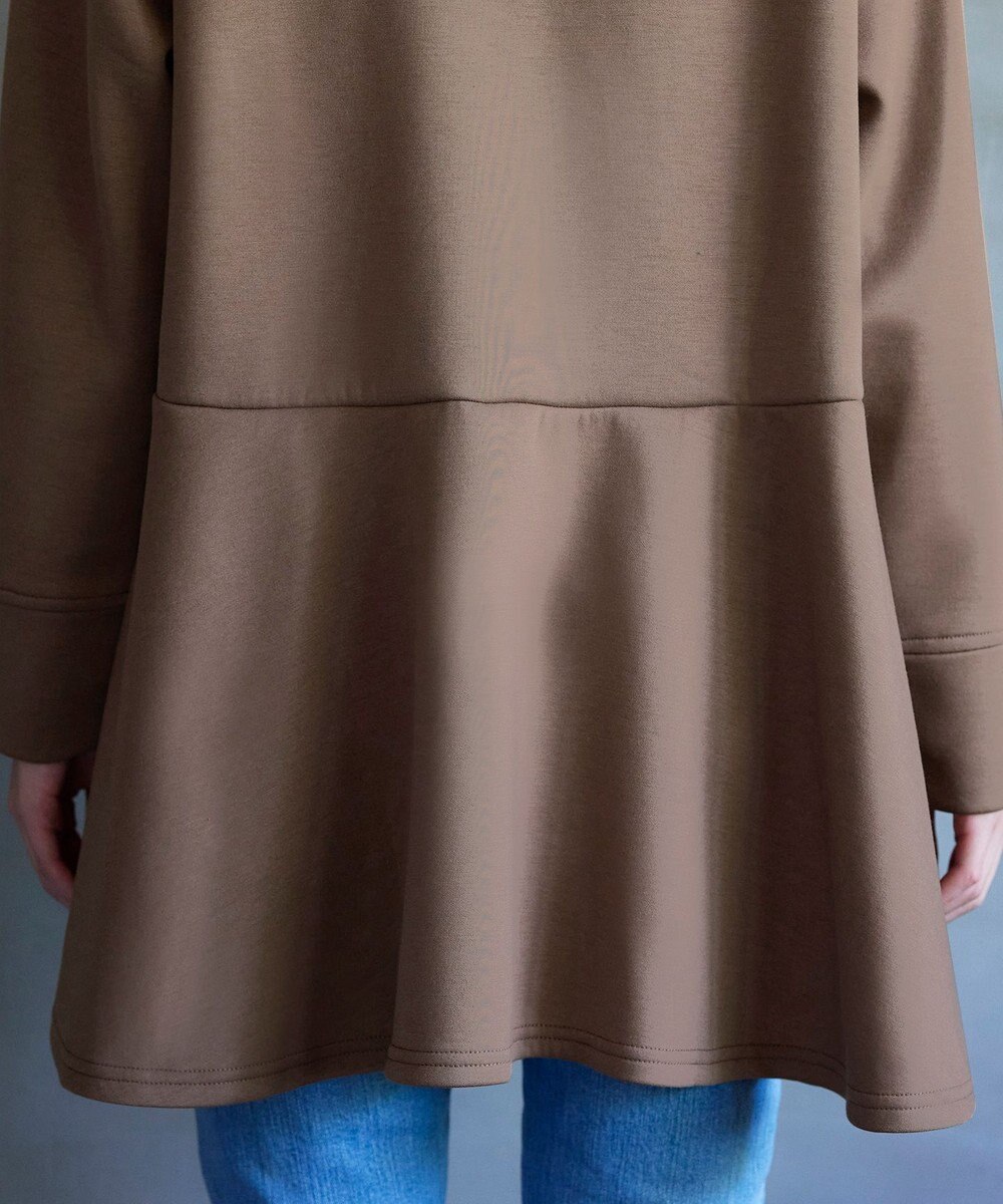 Tiaclasse 【洗える】バックフレアダンボールパーカー 